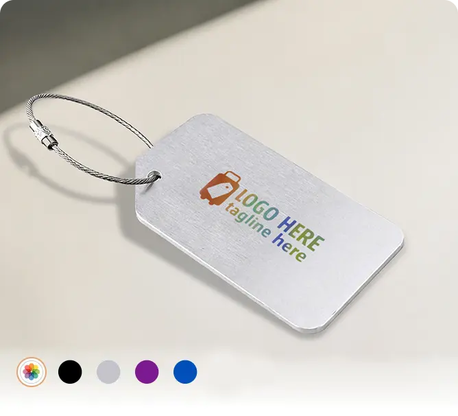 Bright Color Aluminum Luggage Tag Bright Color Aluminum Luggage Tag