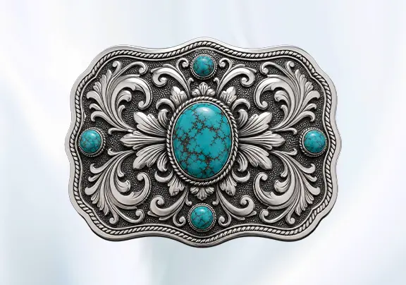 Elegant Turquoise Belt Buckles Elegant Turquoise Belt Buckles