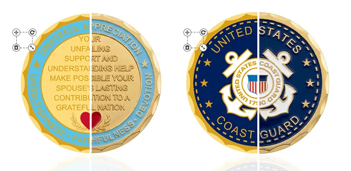 USCG Challenge Coins Templates USCG Challenge Coins Templates