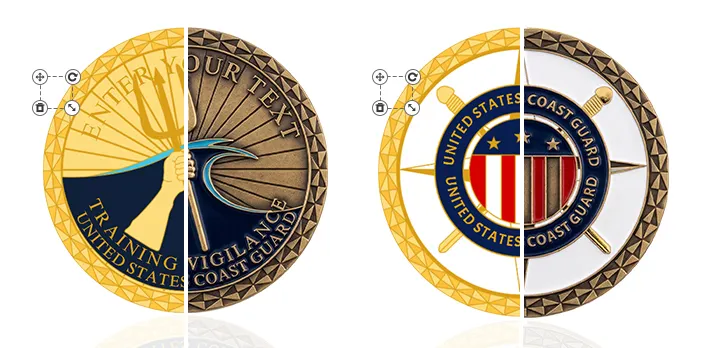 US Coast Guard Coins Templates US Coast Guard Coins Templates