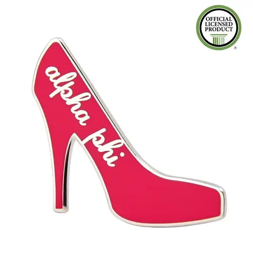 Alpha Phi High Heel Shoes Enamel Pins Alpha Phi High Heel Shoes Enamel Pins