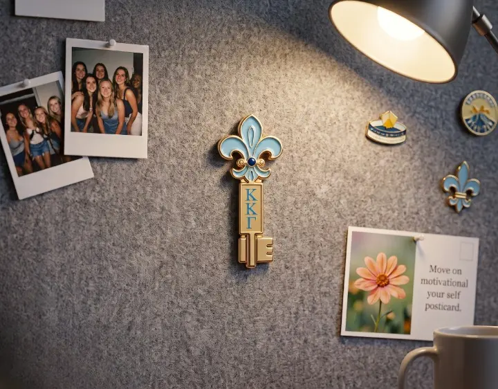 Decorating Dorms with Personalized Sorority Pins Decorating Dorms with Personalized Sorority Pins