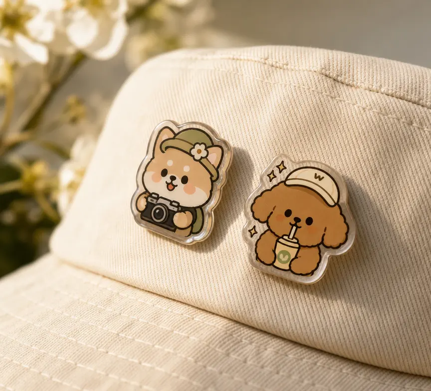 Acrylic Hat Pins