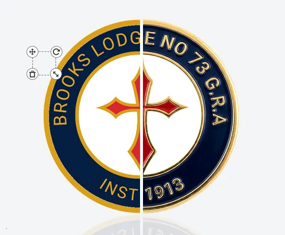 Christian Lapel Pins Template