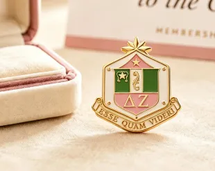 Pledge Pins for New Sorority Members