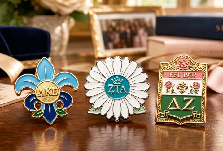 Custom Sorority Pins