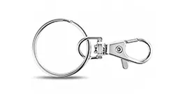 Lobster Clasp of custom PVC keychains Lobster Clasp of custom PVC keychains