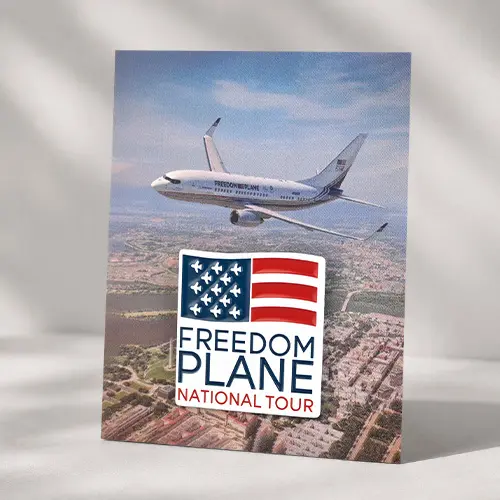 Aviation Pin Backer Card