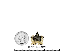 0.75"(19.1mm) soft enamel pins 0.75"(19.1mm) soft enamel pins