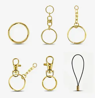 Optional keychain accessories
