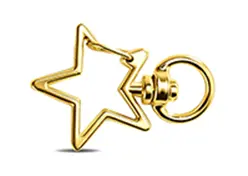 Star Shaped Lobster Clasp