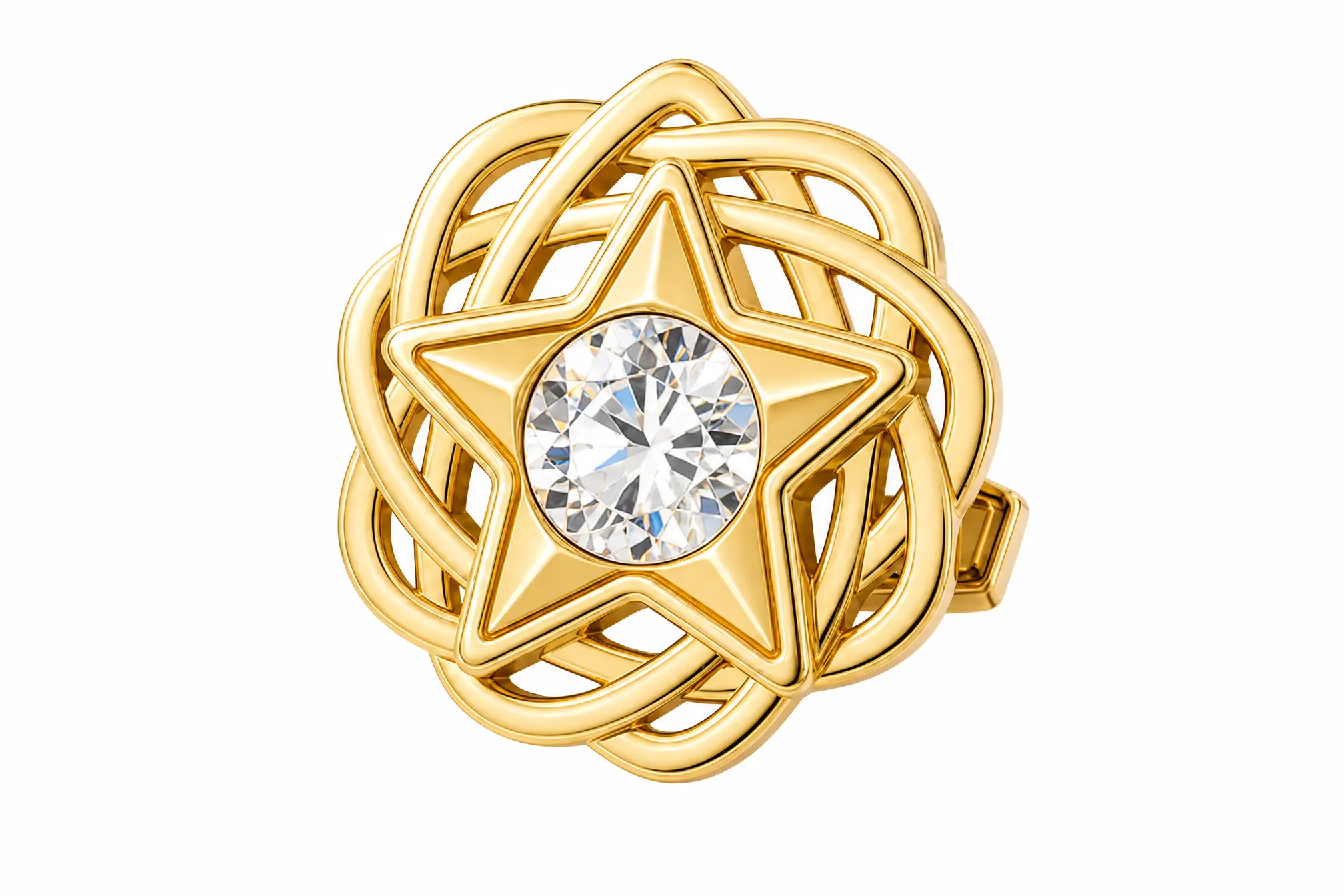 Rhinestone Cufflinks