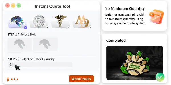 No Minimum Quantity