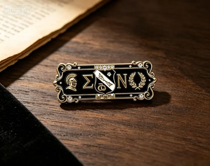 Fraternity Pledge Pins for New Members