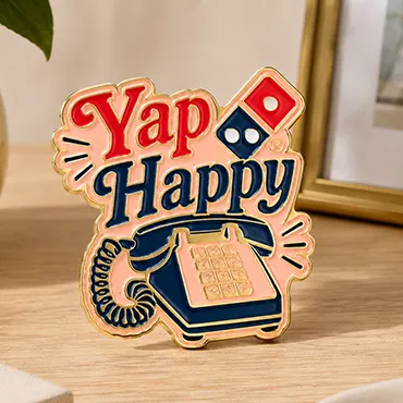 Retro Graphic Letter  Pins