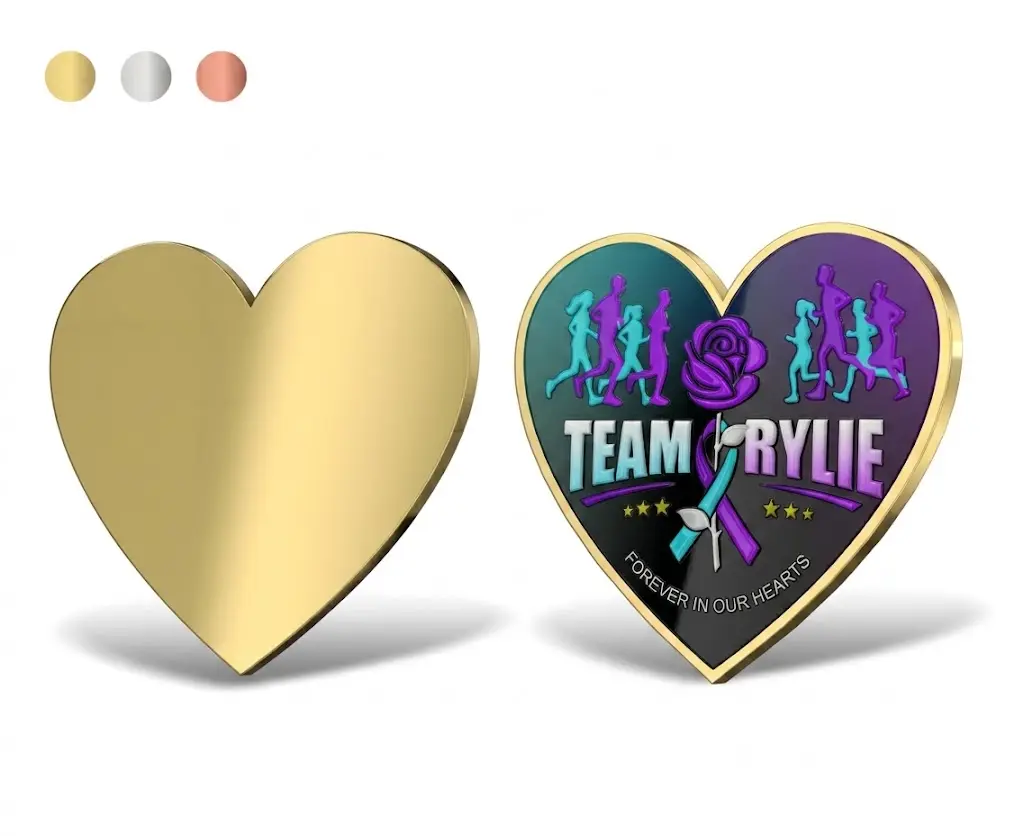 Heart Shape Fast Pins