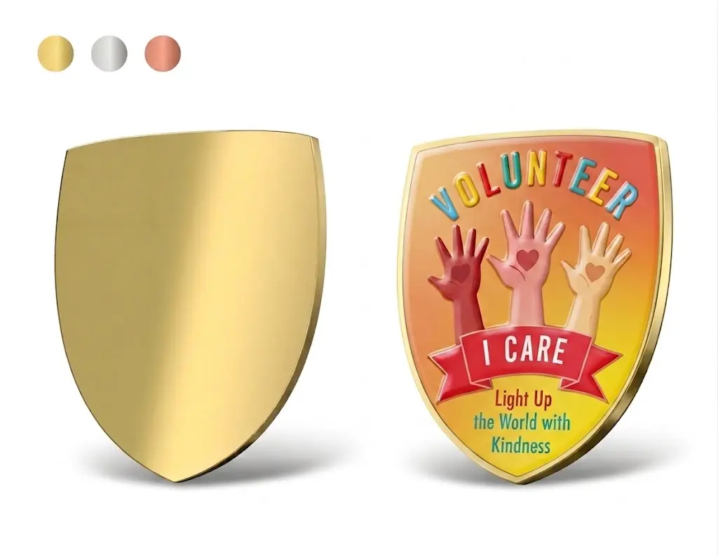 Shield Shape Fast Pins
