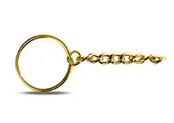 Split Ring with Long Chain