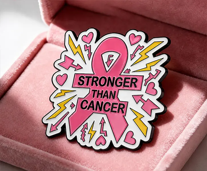 Pink Ribbon Pin