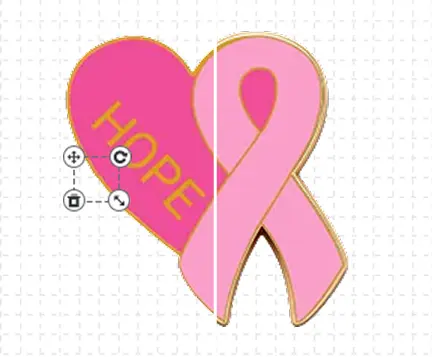 Hope Awareness Pins Template