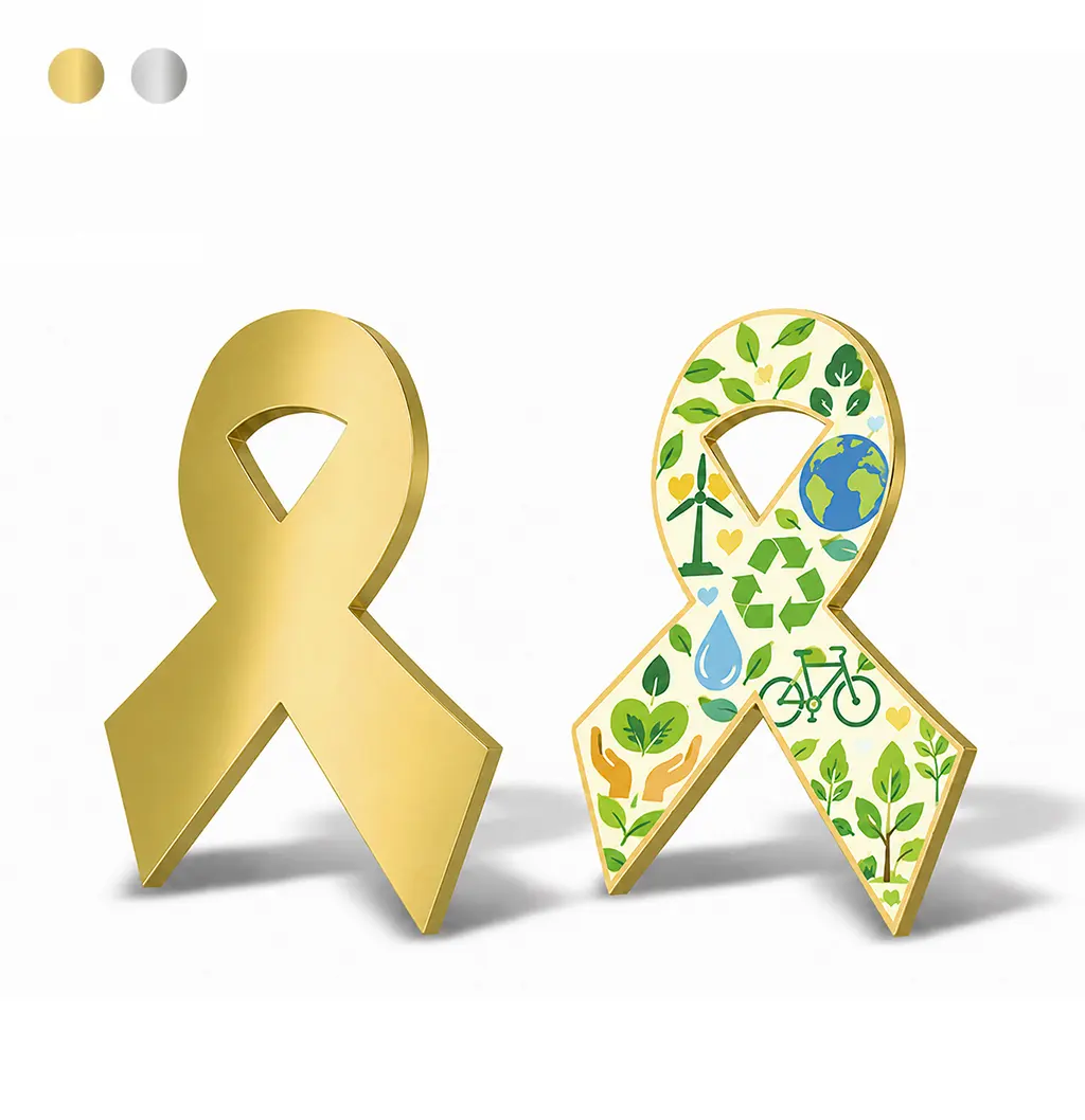 Ribbon Shape Fast Pins