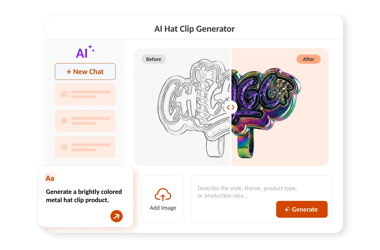 AI-Powered Hat Pin Designer AI-Powered Hat Pin Designer