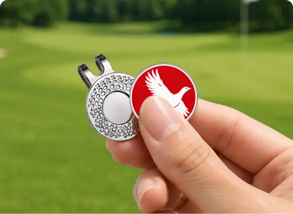 One-Handed Magnetic Release For Hat Clip Ball Markers One-Handed Magnetic Release For Hat Clip Ball Markers