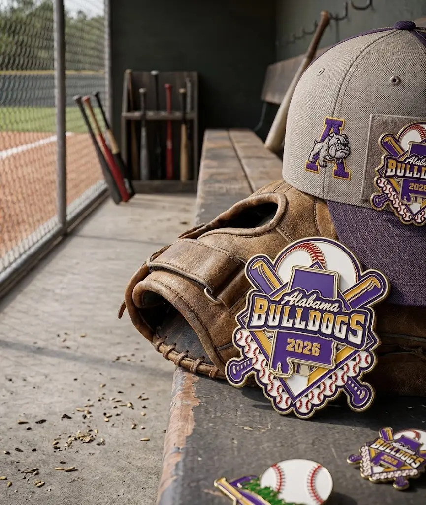 custom baseball trading pins