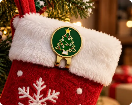 Holiday Golf Gifts Holiday Hat Clip Ball Markers For Christmas Gift Ideas