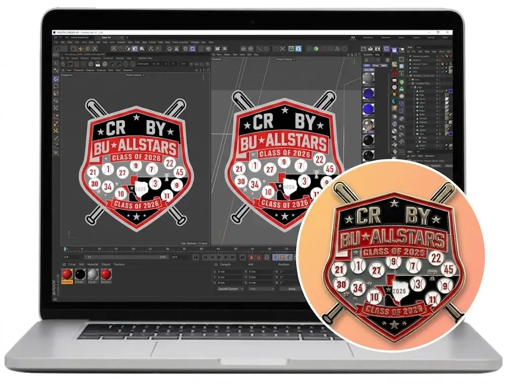 how to make usssa trading pins