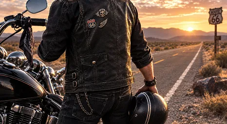Biker Pins Styled for a Solo Motorcycle Ride Biker Pins Styled for a Solo Motorcycle Ride