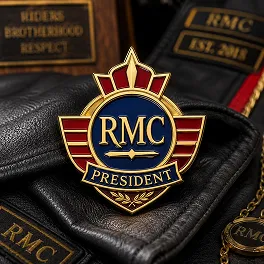 Custom Biker Club Pins for Leadership Roles Custom Biker Club Pins for Leadership Roles