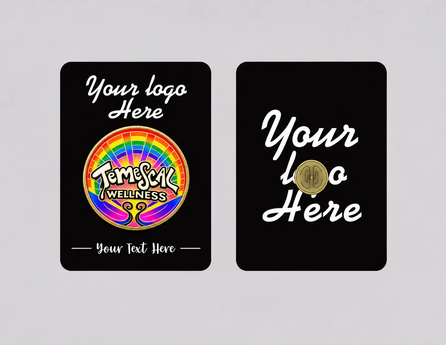 Custom Printed Paper Card for Rush Pins