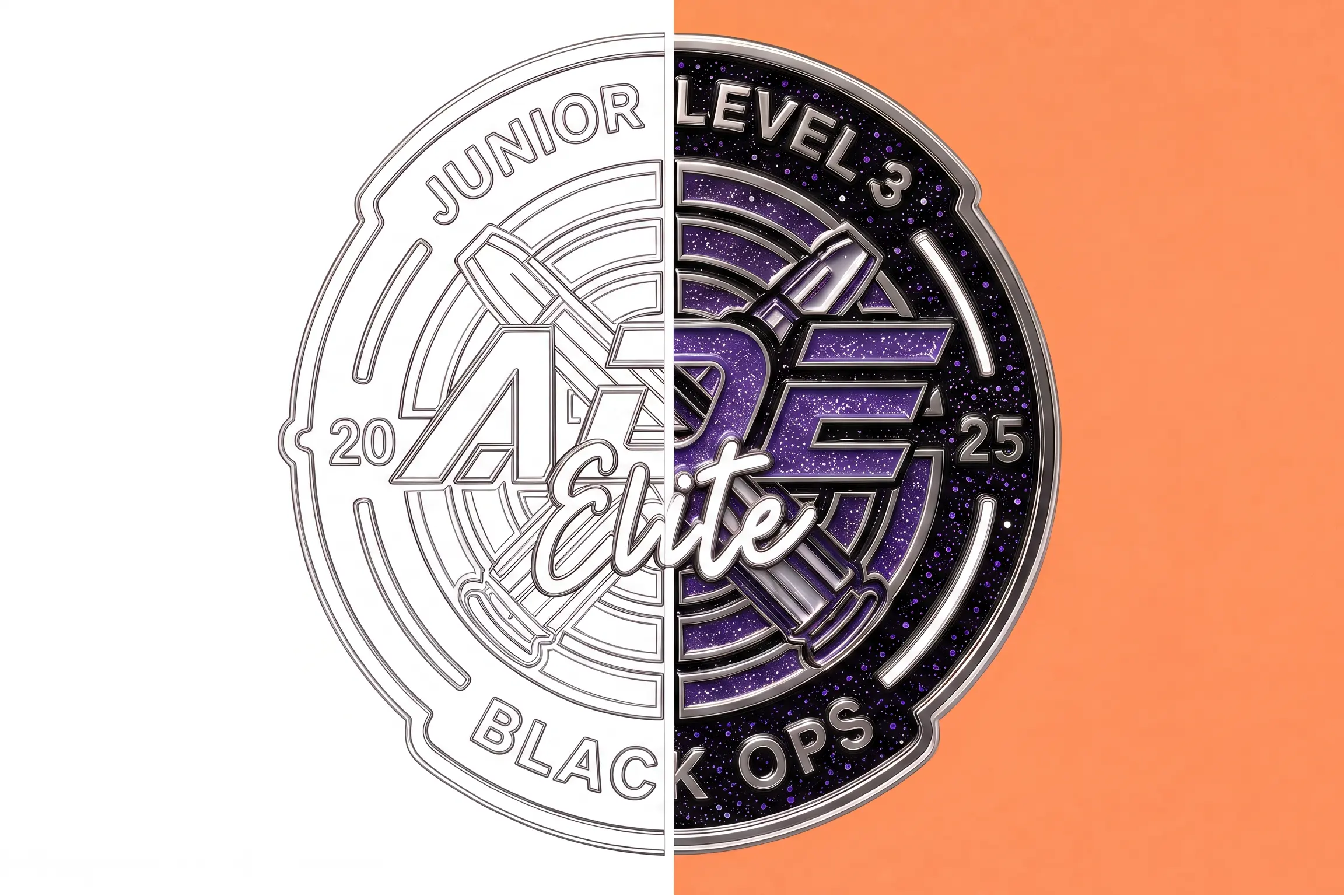 Glitter Pins with Fast Turnaround Glitter Pins with Fast Turnaround