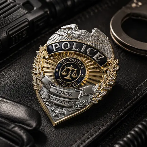 Police badge Police badge