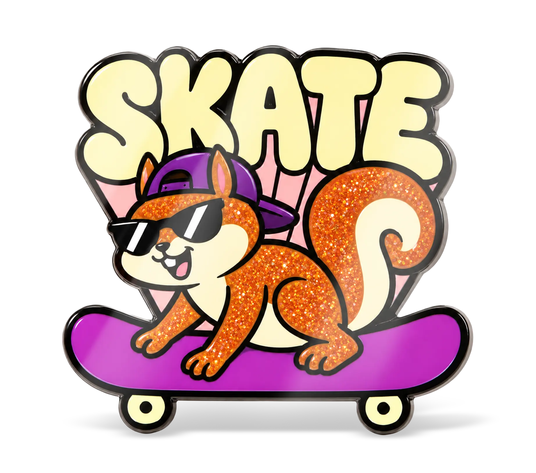 Glitter Hard Enamel Pin Glitter Hard Enamel Pin