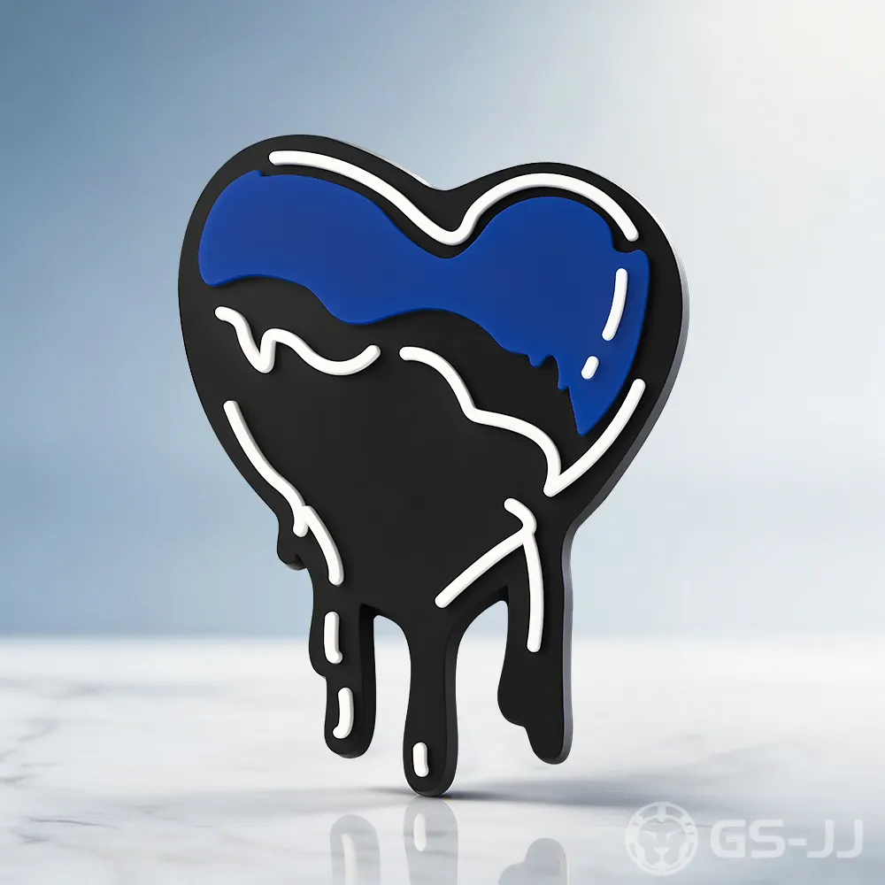 Melting Heart PVC Pins Melting Heart PVC Pins