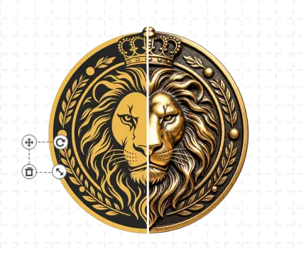 Animal Vintage Belt Buckles Template