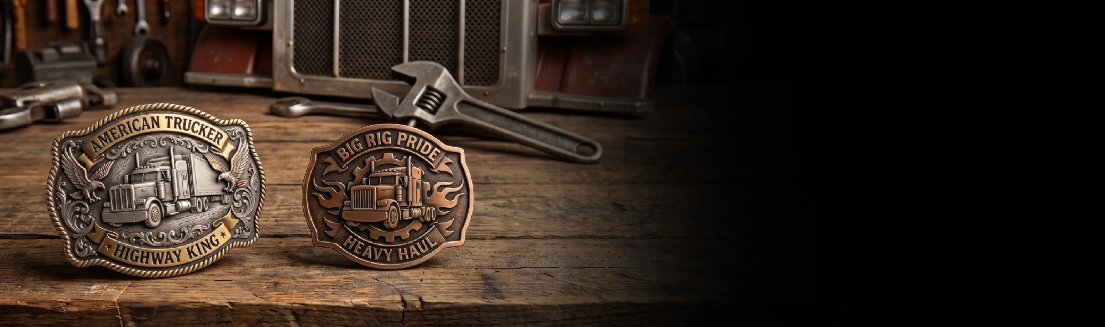 Custom Truck Belt Buckle