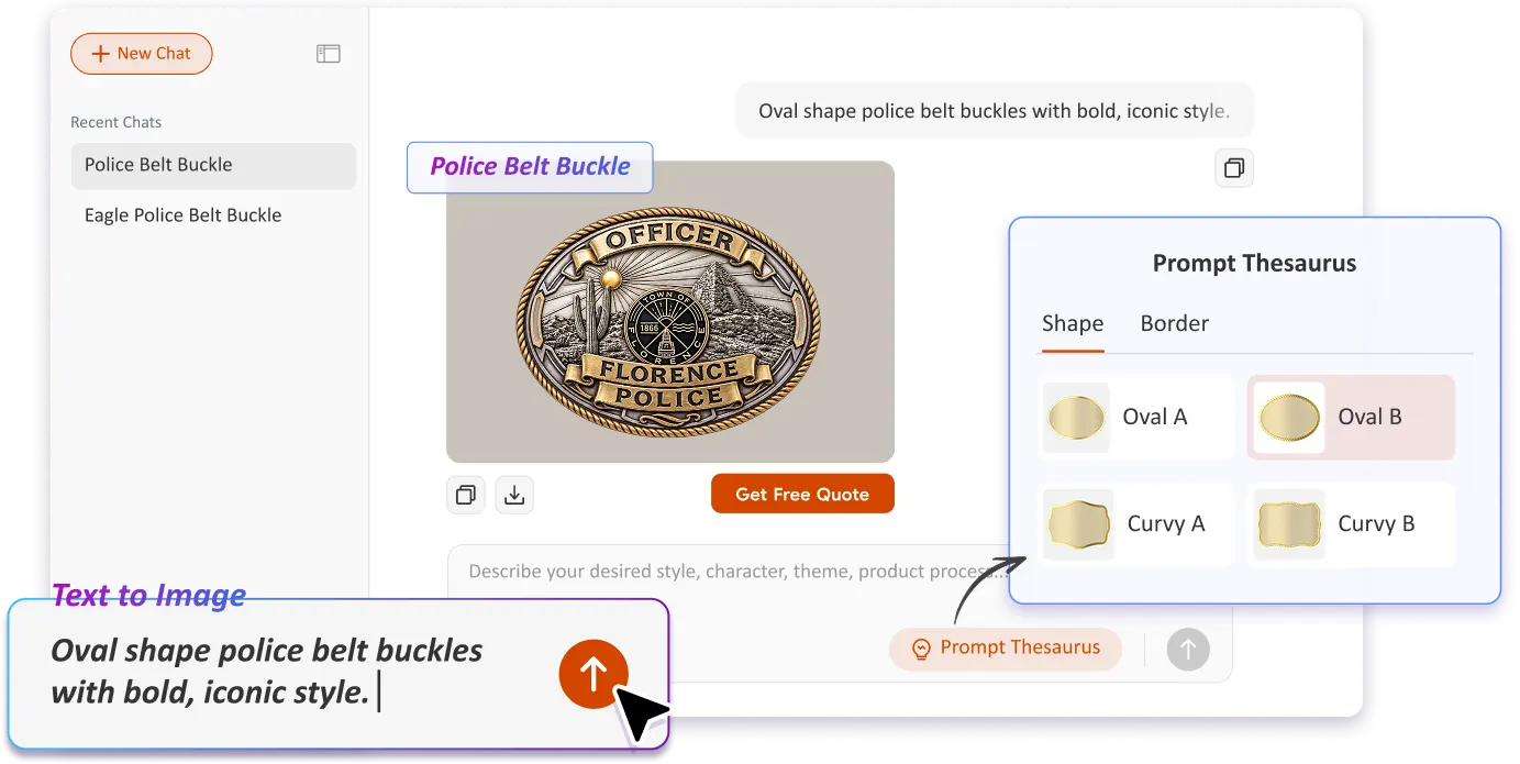 GSJJ AI Belt Buckles Generator For Free
