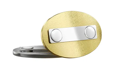 Two Magnet Backings Two Magnet Backings