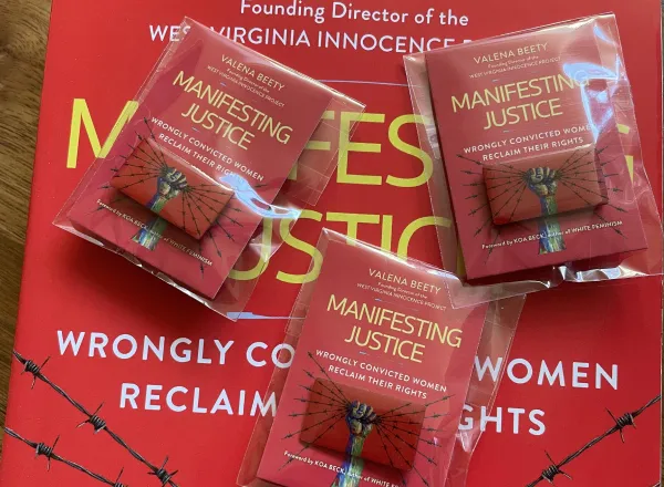 women rights pin backing card