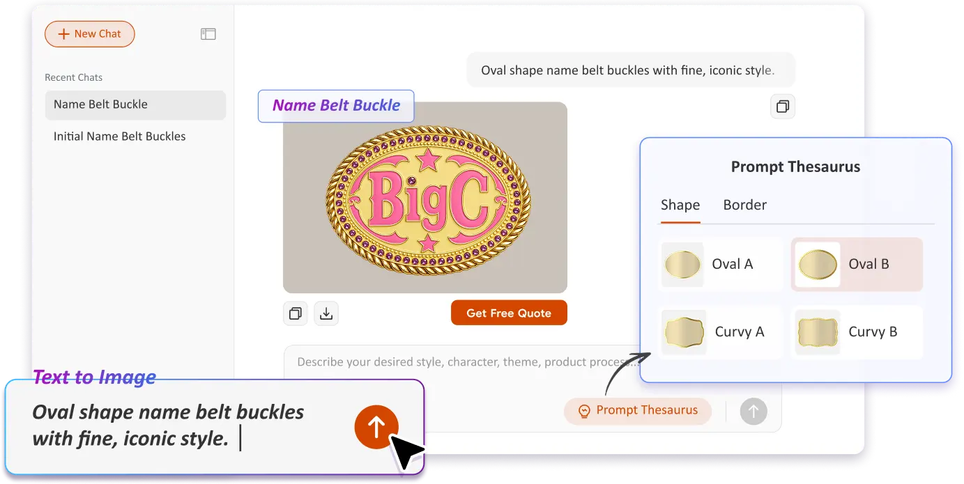 GSJJ AI Belt Buckles Generator For Free GSJJ AI Belt Buckles Generator For Free