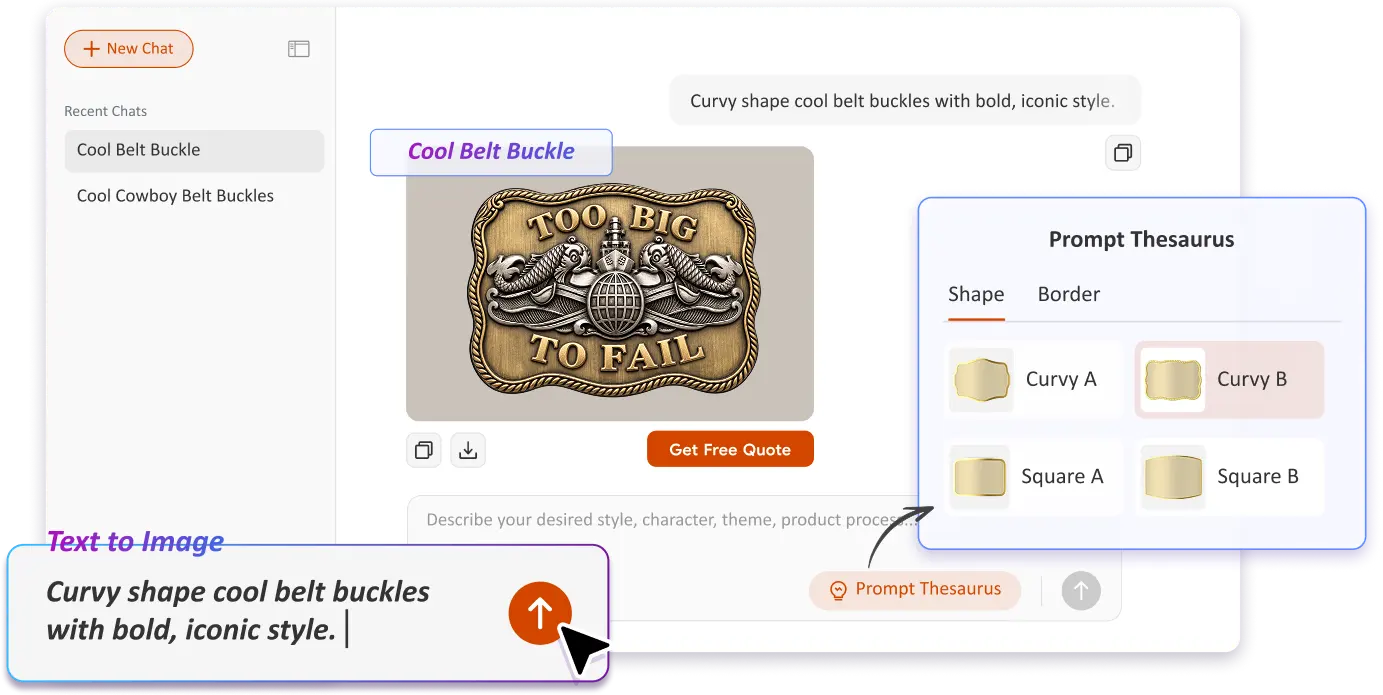 GSJJ AI Belt Buckles Generator For Free GSJJ AI Belt Buckles Generator For Free