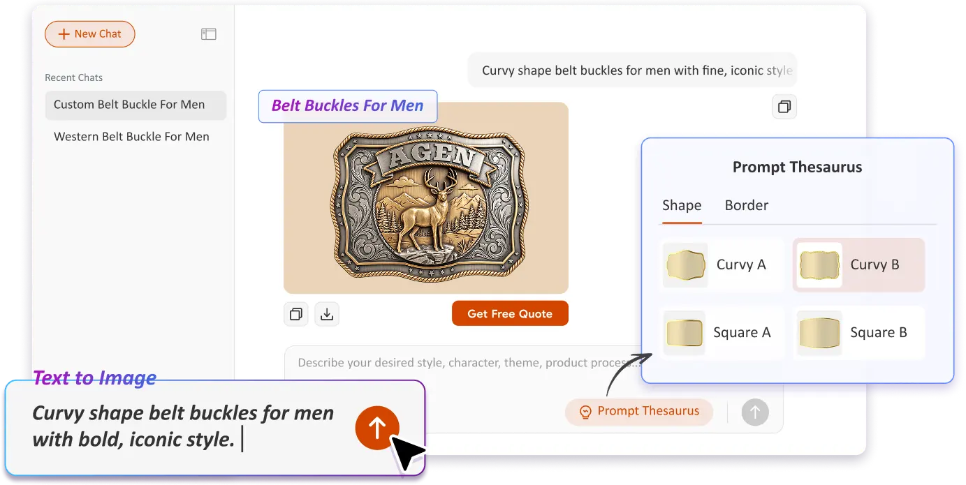 GSJJ AI Belt Buckles Generator For Free