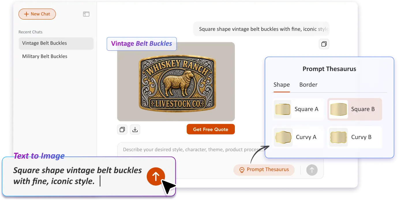 GSJJ AI Belt Buckles Generator For Free