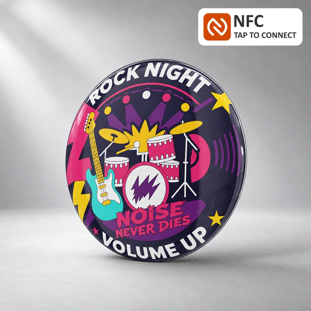 Button Pins + NFC