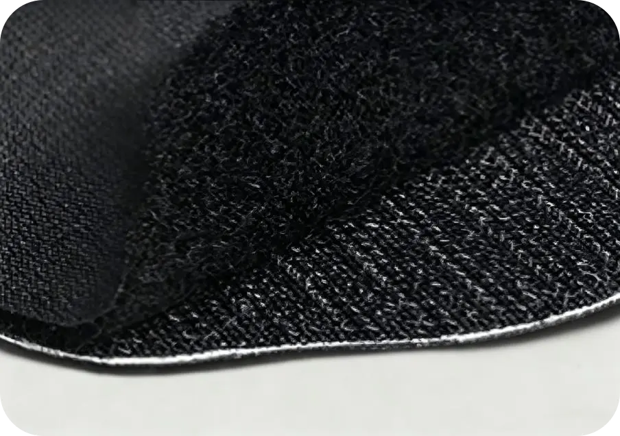 Double velcro hook and loop backing attachment for custom woven patches