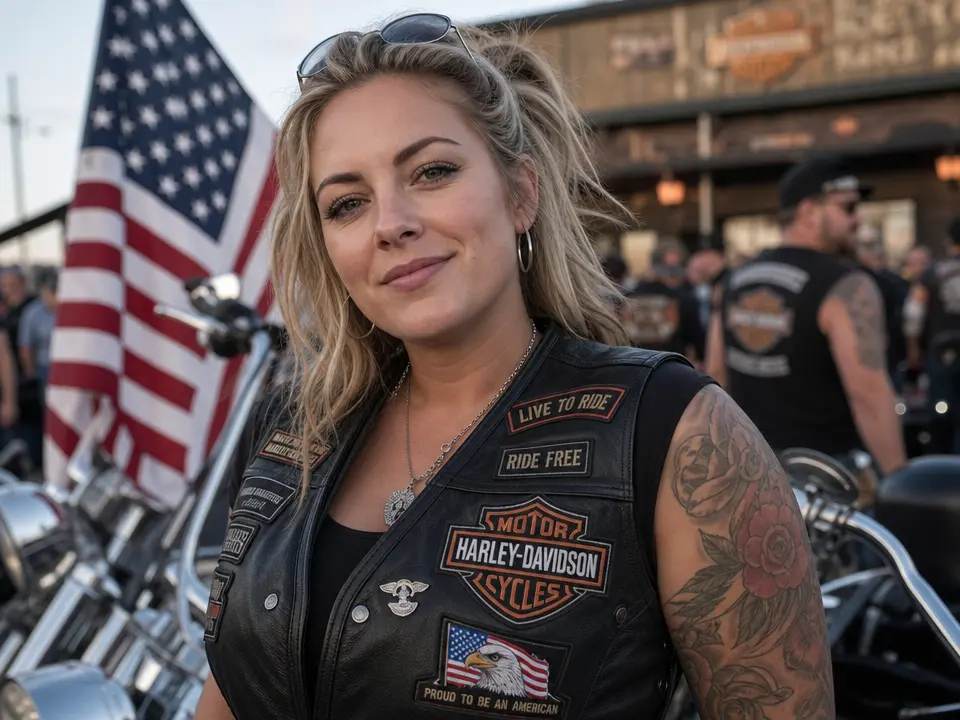 Custom Motorcycle Patches for Woman