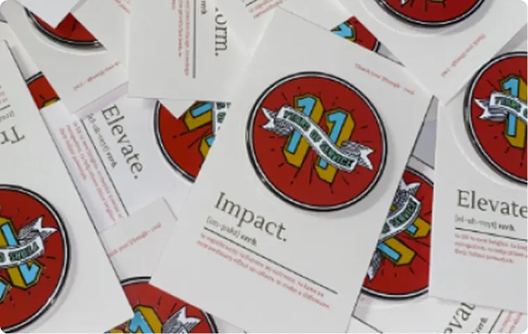 Custom Enamel Pin Printing with Backer Cards 11 custom enamel pins with Backer Cards